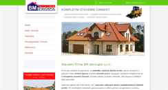Desktop Screenshot of bmstavospol.cz